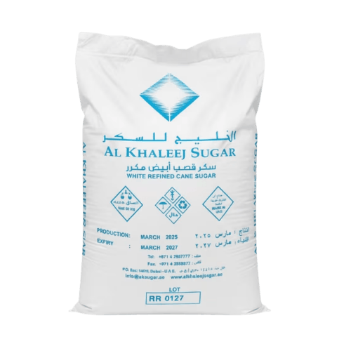 Bag of Al Khaleej Sugar supplied by Dania Trading