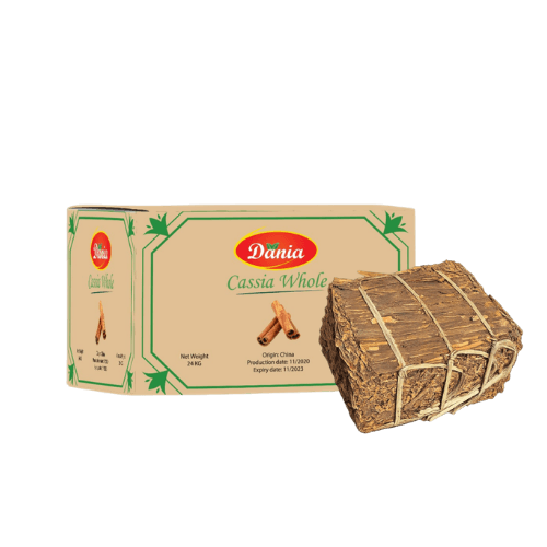Whole Cassia spice supplied by Dania Trading